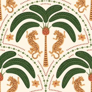 DI-Bond TROPICAL PALM ASIAN Shower Panel