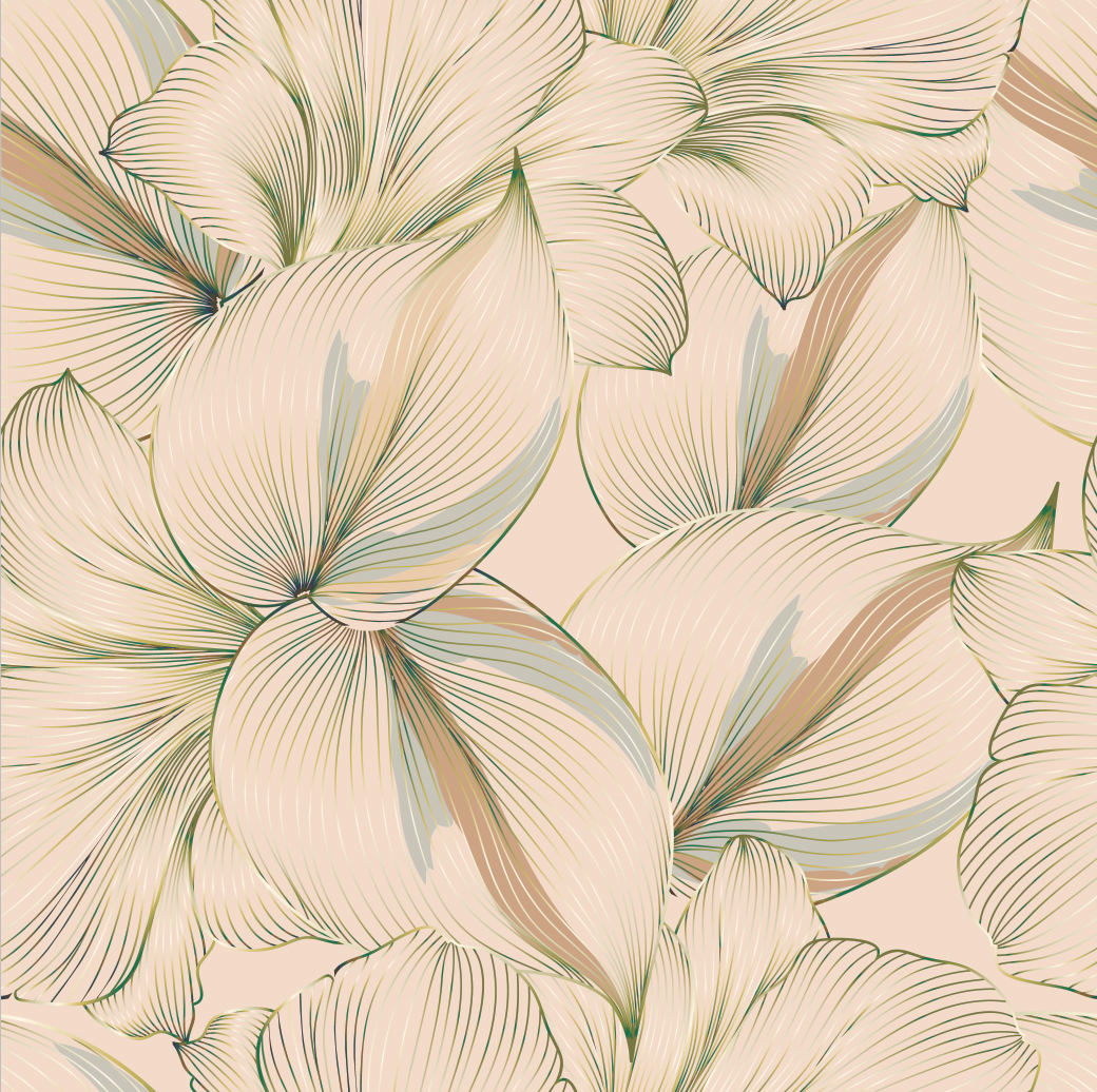 DI-Bond BOTANICAL CREAM Shower Panel