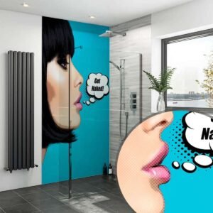 DI-Bond GET NAKED POP ART Shower Panel