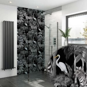 Acrylic GREY SAFARI SHOWER WALL PANEL Shower Panel