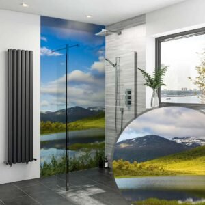 Acrylic LANDSCAPE SHOWER WALL PANEL Shower Panel