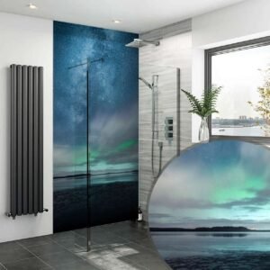 Acrylic NORTHERN LIGHTS SHOWER WALL PANEL Shower Panel