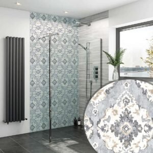 Acrylic TRADITIONAL FRENCH PATTERN 002 SHOWER ACRYLIC WALL PANEL Shower Panel