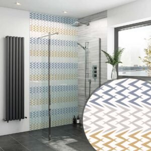 Acrylic TRADITIONAL FRENCH PATTERN 007 SHOWER WALL PANEL Shower Panel