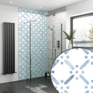 Acrylic TRADITIONAL FRENCH PATTERN 008 SHOWER WALL PANEL Shower Panel