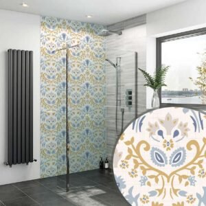 Acrylic TRADITIONAL FRENCH PATTERN 012 SHOWER WALL PANEL Shower Panel