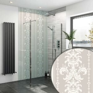 Acrylic TRADITIONAL FRENCH PATTERN 015 SHOWER WALL PANEL Shower Panel