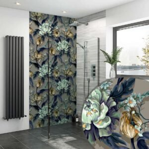 DI-Bond VINTAGE PLANTS SHOWER WALL PANEL Shower Panel
