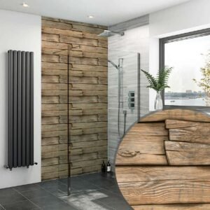 DI-Bond WOODEN LOGS SHOWER WALL PANEL Shower Panel