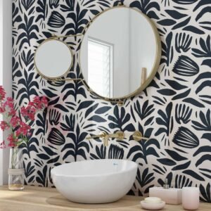 Acrylic BOHO FLORAL SHOWER WALL PANEL Shower Panel