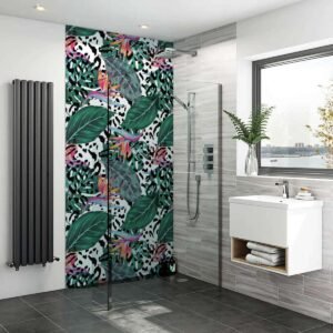 Acrylic TROPICAL 007 Shower Panel