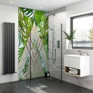 Acrylic TROPICAL 006 Shower Panel