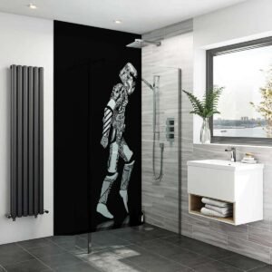 Acrylic STORMTROOPER MOONWALKER Shower Panel