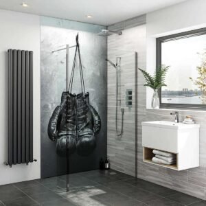 Acrylic BOXING GLOVES Shower Panel