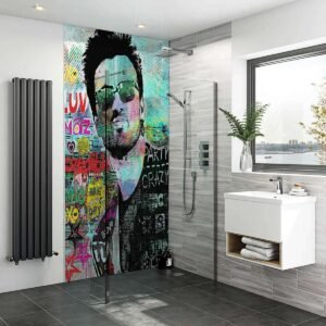 Acrylic GEORGE MICHAEL Shower Panel