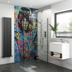 Acrylic JIM MORRISON Shower Panel