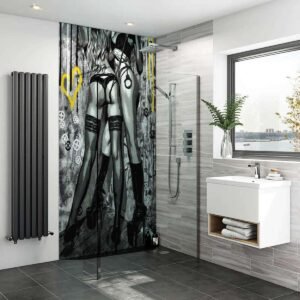 Acrylic FEMME FATALE Shower Panel