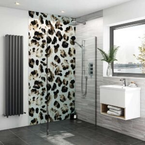 Acrylic LEOPARD PRINT 04 Shower Panel