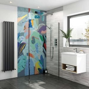 DI-Bond ABSTRACT SCANDINAVIAN 01 Shower Panel