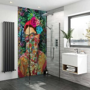 Acrylic FRIDA KAHLO Shower Panel