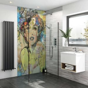Acrylic MARILYN MONROE VINTAGE Shower Panel