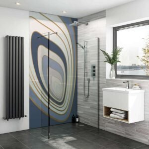 Acrylic ABSTRACT BALANCE 01 Shower Panel