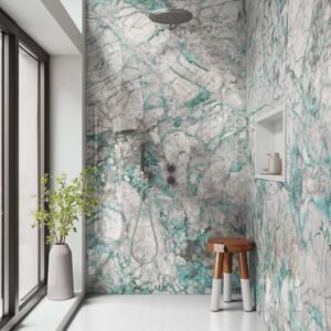 DI-Bond GREEN MARBLE Shower Panel