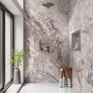 DI-Bond GREY MARBLE 02 Shower Panel