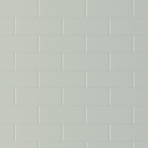 Silver Grey Showerwall Compact Tile Effect Wall Panel - 1220 x 2400mm