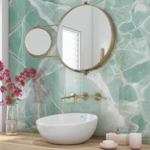 DI-Bond ONYX MARBLE GREEN Shower Panel