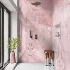 DI-Bond PINK MARBLE Shower Panel