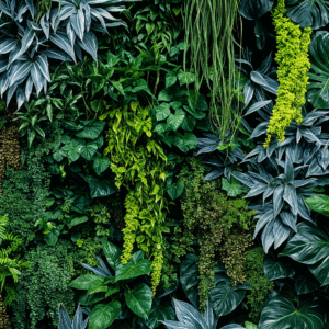 DI-Bond PLANT WALL GREEN BLUE Shower Panel