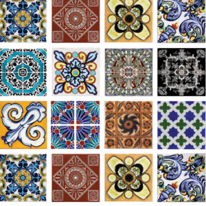 DI-Bond PORTUGESE AZULEJO TILES Shower Panel