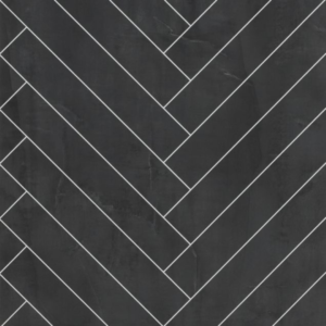 Black Velvet Herringbone Tile Showerwall Laminate Panels