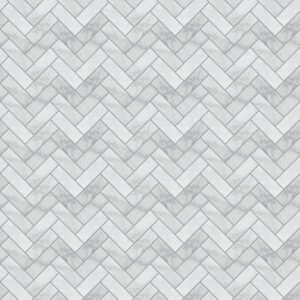 Marble Herringbone Acrylic Wall Panels