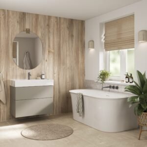 WEATHERED PINE Showerwall Majestic Waterproof Core Laminate Panels