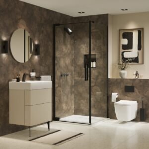 BRONZE SMOKE Showerwall Majestic Waterproof Core Laminate Panels