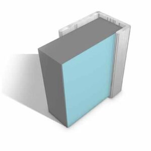 Multipanel 2400mm L Shaped End Caps Type C