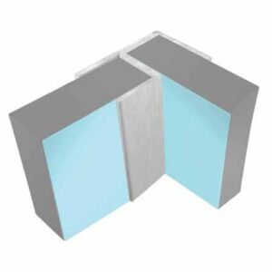 Multipanel 2400mm Flush Corner Trim Type 100