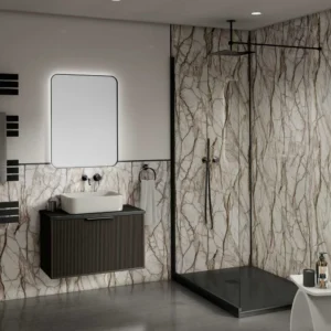 Decorwall Maxi PVC Wall Panel  Gloss Antique Marble