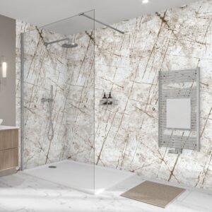 Vienna White Wetwall Elite Waterproof Wall Panels