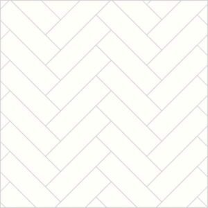Multipanel Alpine White Herringbone Tile Effect Shower Board