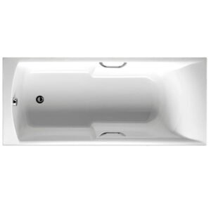 Carron Apex 1700 x 800 Twin Grip Single Ended Bath - 5mm