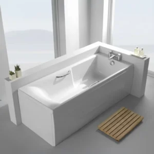 Carron Eco Matrix - 5mm - Single Ended Bath with Grips - 1500 x 700