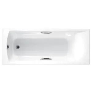 Carron Delta 1400 x 700 Single Ended Bath With Grips - 5mm
