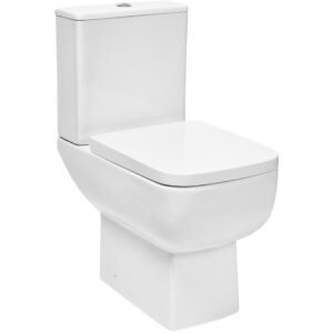 Scudo Choices 600 Open Back Close Coupled Rimless Short Projection Toilet