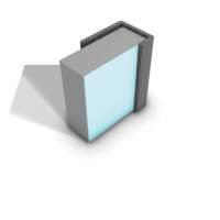 Wetwall Tile 3mm End Cap Profile