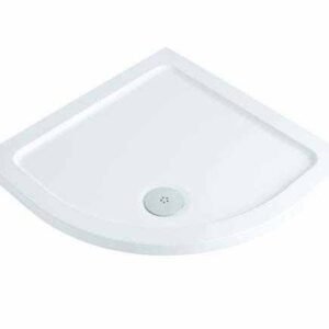 MX Elements 1000 x 1000 Quadrant Stone Resin Low Profile Shower Tray