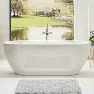 Charlotte Edwards Belgravia 1700 x 670 Gloss White Modern Freestanding Bath