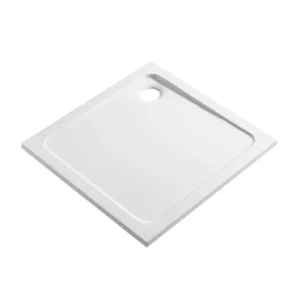 Scudo Eco-Stone 700 x 700mm White Square Shower Tray